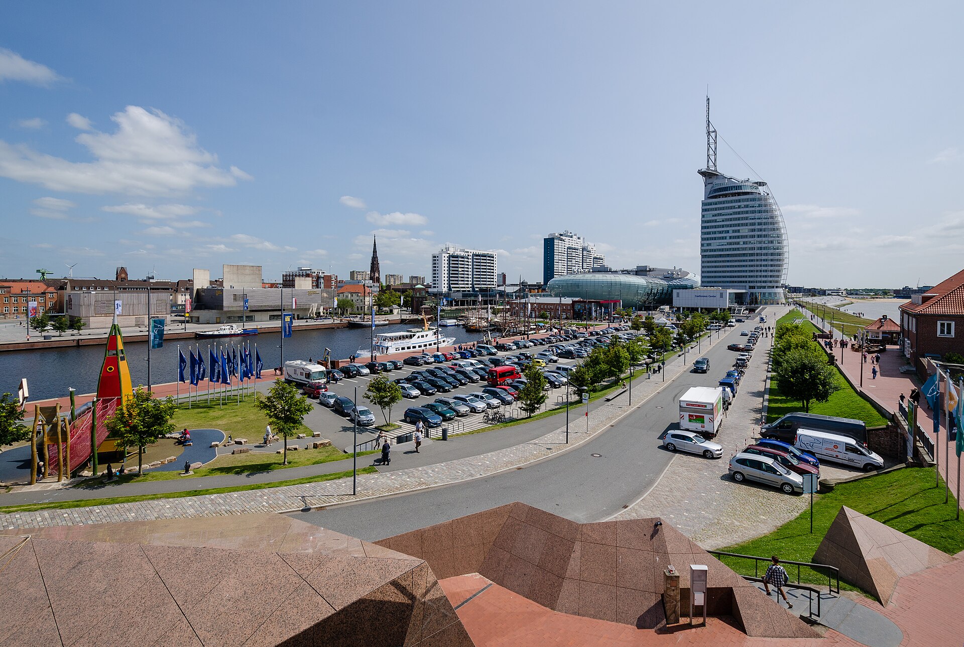 Stadtmotiv in Bremerhaven – Havenwelten Überblick Bremerhaven 2013